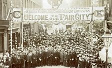 Castle Gate, Nottingham, Nottinghamshire, 1908