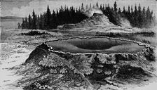 Castle Geyser and Fire Basin 1873, (1883)