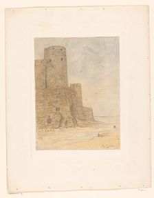 Castle in the desert, 1890-1930. Creator: Philip Zilcken