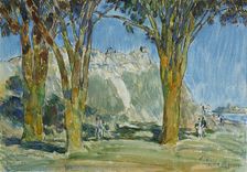 Castle Island, Boston Harbor, 1916. Creator: Frederick Childe Hassam