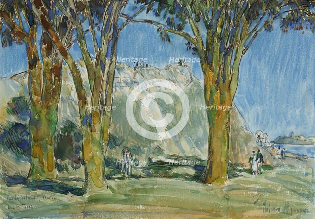 Castle Island, Boston Harbor, 1916. Creator: Frederick Childe Hassam.