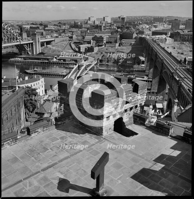Castle Keep, Castle Garth, Newcastle Upon Tyne, c1955-c1980. Creator: Ursula Clark.