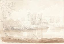 Castle Rheban on the River Barrow, Athy. Creator: James Bulwer