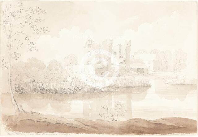 Castle Rheban on the River Barrow, Athy. Creator: James Bulwer.