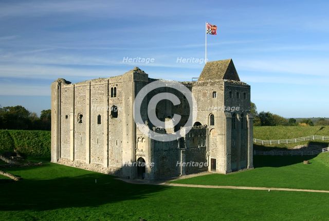 Castle Rising Castle, King's Lynn, Norfolk, 2005.  Creator: Peter Thompson.