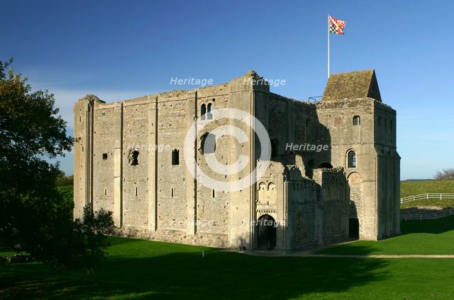 Castle Rising Castle, King's Lynn, Norfolk.  Creator: Peter Thompson.