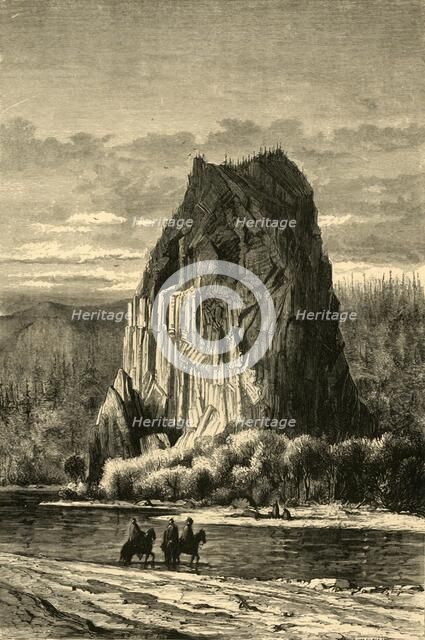 'Castle Rock', 1872.  Creator: John Filmer.