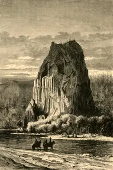 Castle Rock 1872. Creator: John Filmer