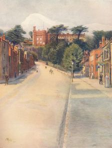 Castle Street, Farnham 1911, (1914). Artist: James S Ogilvy