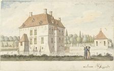 Castle t Weldam near Goor, 1761-1828. Creator: Joseph Schmetterling