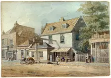 Castle Tavern, Old Kent Road, London, c1830. Artist: George Scharf