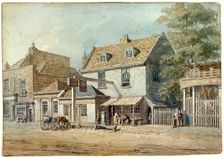 Castle Tavern, Old Kent Road, London, c1830. Artist: George Scharf