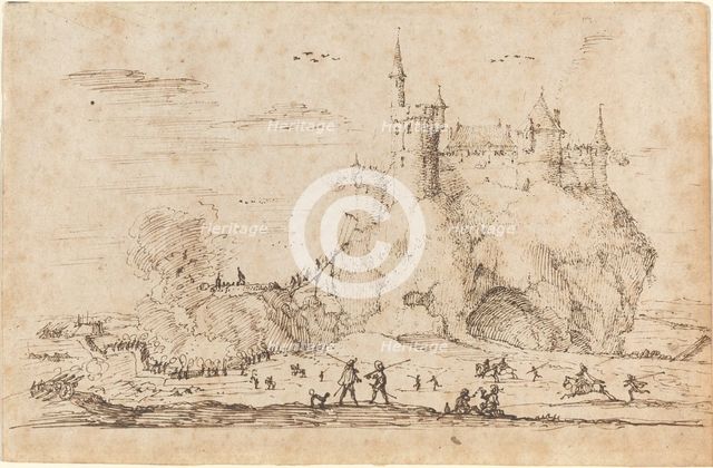 Castle under Siege. Creator: Israel Silvestre.
