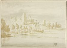Castle Van Valkenburg, n.d. Creator: Style of Jacob van der Ulft Dutch, 1627-after 1688