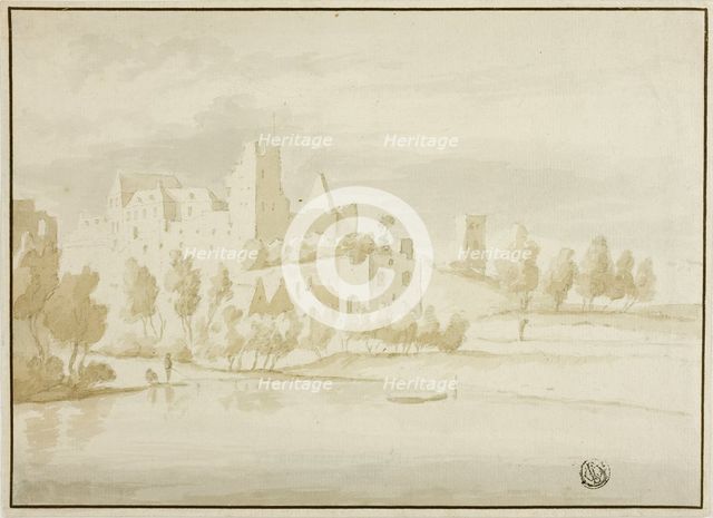 Castle Van Valkenburg, n.d. Creator: Style of Jacob van der Ulft Dutch, 1627-after 1688.