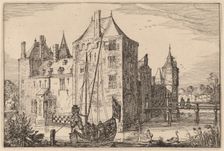 Castle (Warmond?), published 1612. Creator: Claes Jansz Visscher