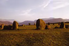 Castlerigg Stone Circle near Keswick, Cumberland, England, 20th century. Artist: CM Dixon