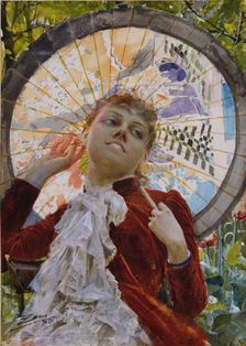 Castles in the Air, 1885. Creator: Anders Leonard Zorn