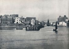 Castletown - From the Pier, Showing the Castle of Rushen 1895
