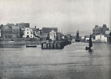 Castletown - From the Pier, Showing the Castle of Rushen 1895