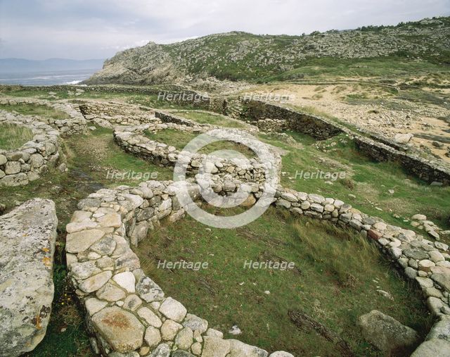 Castro de Barona, Galicia, Spain, Celtic Period, (1998). Creator: LTL.