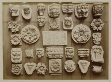 Casts of Greek, Gothic and Renaissance fragments, 1876. Creator: Bedford Lemere and Company