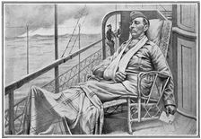 Casualty of the 2nd Boer War, 1899-1902. Artist: Anon