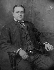 C.B. Gates seated, 1910. Creator: Bain News Service