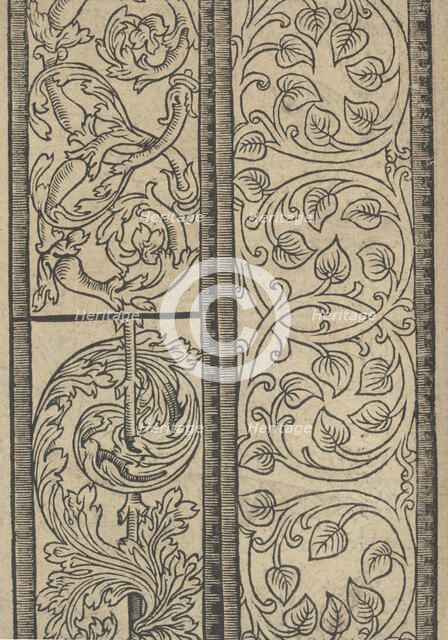 Ce est ung tractat de la noble art de leguille ascavoir ouvraiges de spaigne... page..., after 1527. Creator: Unknown.