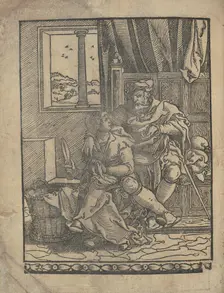 Ce est ung tractat de la noble art de leguille ascavoir ouvraiges de spaigne... titl..., after 1527. Creator: Unknown