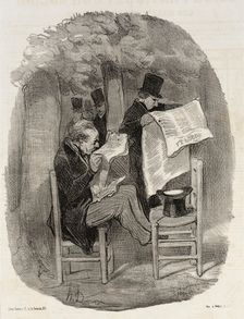 Ce que le bourgeois est convenu de nommer une petite distraction, 1846. Creator: Honore Daumier