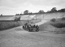 CE Wood's MG M Le Mans, JCC Members Day, Brooklands, 4 July 1931. Artist: Bill Brunell