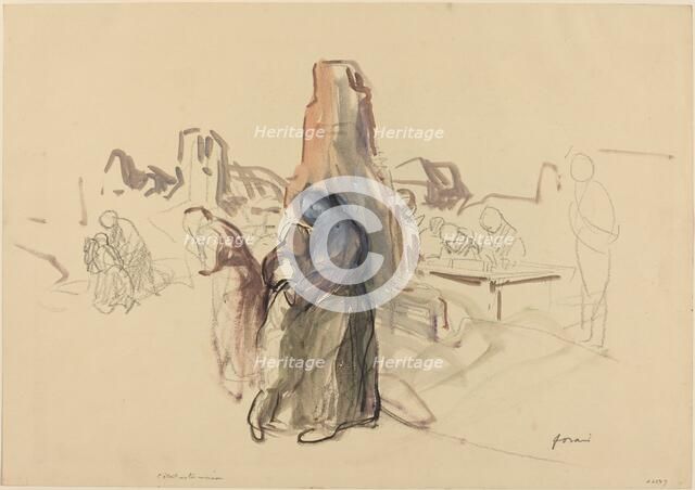 C'était notre maison, c. 1914/1919. Creator: Jean Louis Forain.