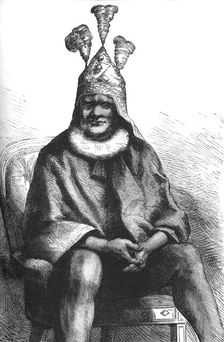 Cetewayo, King of the Zulus c1880