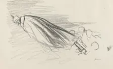Ceux de la première heure. "Sire! où en somme-nous de "la guerre fraîche..."? ...", c. 1914/1919. Creator: Jean Louis Forain