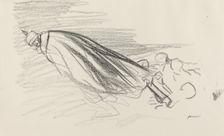 Ceux de la première heure. "Sire! où en somme-nous de "la guerre fraîche..."? ...", c. 1914/1919. Creator: Jean Louis Forain