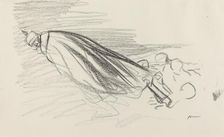 Ceux de la première heure. "Sire! où en somme-nous de "la guerre fraîche..."? ...", c. 1914/1919. Creator: Jean Louis Forain