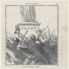 Ceux qui vont mourir te saluent!, 1870. Creator: Honore Daumier