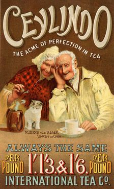Ceylindo Tea, 1900