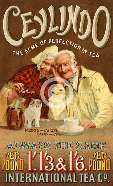 Ceylindo Tea, 1900. Artist: Unknown