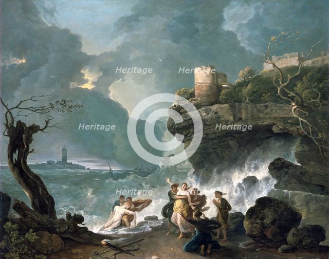 Ceyx and Alcyone, 1768. Creator: Richard Wilson.