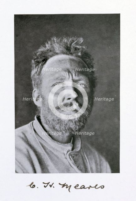 Cecil H Meares, a member of Captain Scott's Antarctic expedition, 1910-1913. Creator: Herbert Ponting.
