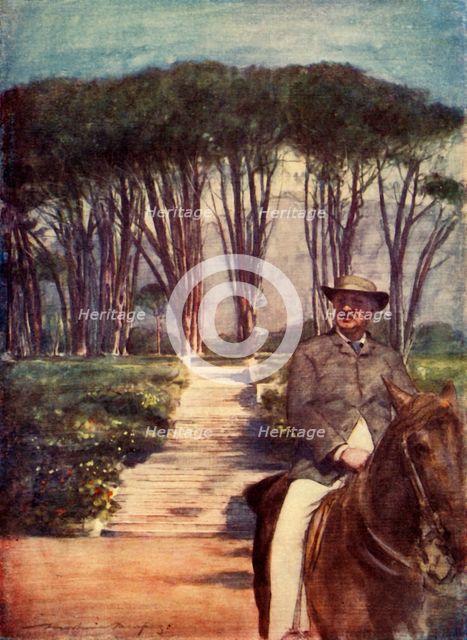 'Cecil J. Rhodes at Groote Schuur. A Memory.', 1902. Creator: Unknown.