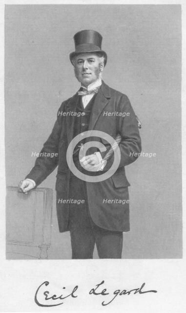 'Cecil Legard', 1893. Creator: William Roffe.