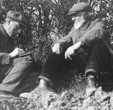 Cecil Sharp and Edwin Clay, Brailes, Warwickshire, (c1900-1910) Artist: Cecil Sharp