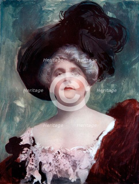 Cecil Raleigh (1856-1914), English actress, c1902.Artist: Fellows Willson
