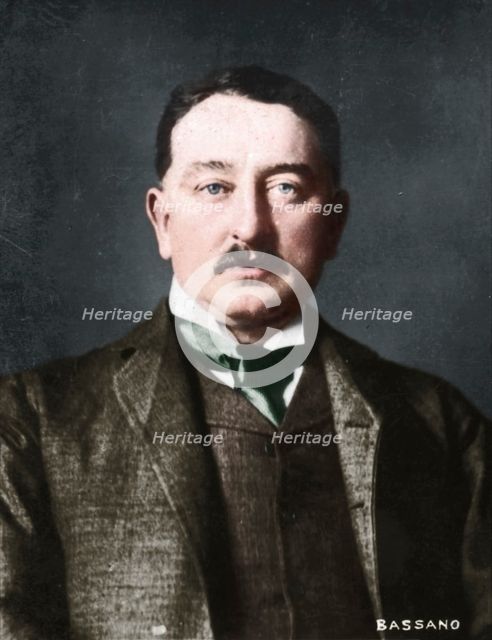 'Cecil Rhodes', (1853-1902), English-born South African entrepreneur and statesman, 1894-1907. Artist: Alexander Bassano.