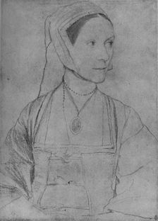 Cecily Heron 1526-1527 (1945). Artist: Hans Holbein the Younger