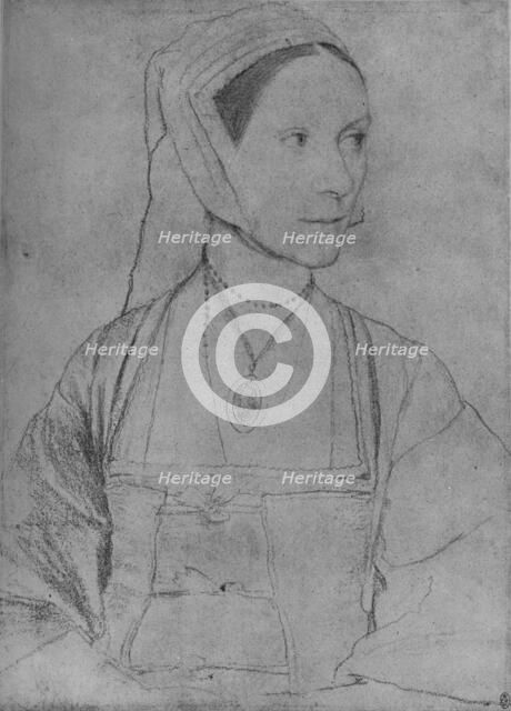 'Cecily Heron', 1526-1527 (1945). Artist: Hans Holbein the Younger.