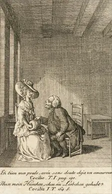Cecilia or the Story of a Rich Orphan, 1787. Creator: Daniel Nikolaus Chodowiecki